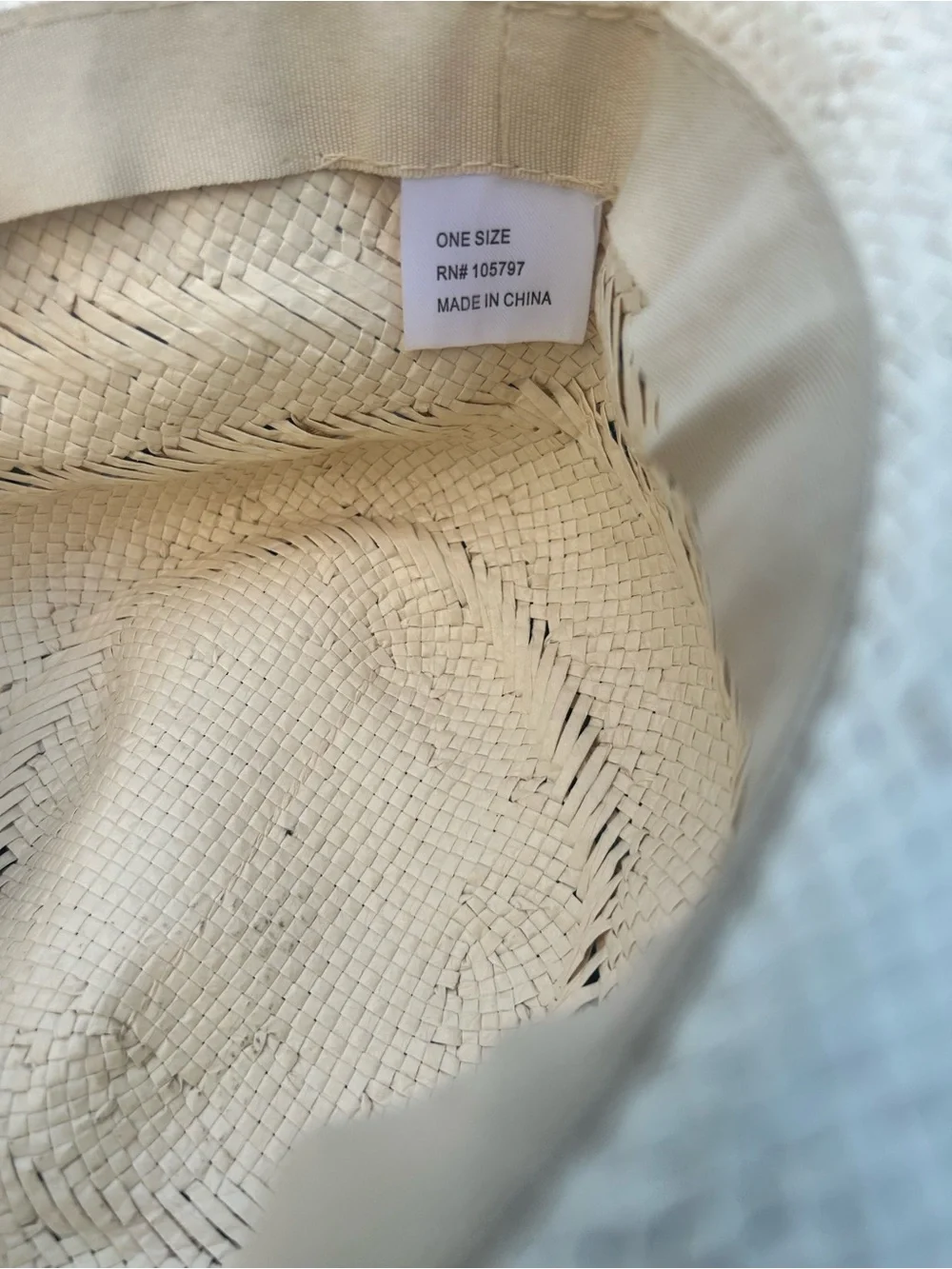 Women's Natural Straw Fedora Hat - Lightweight Summer Style